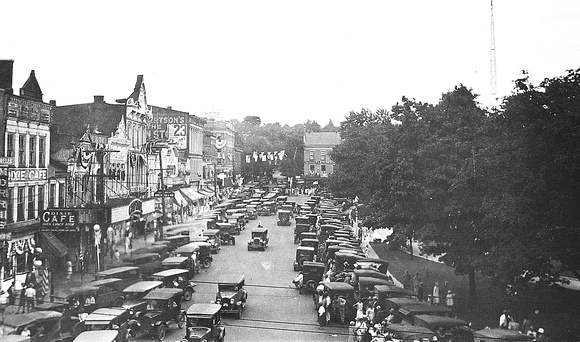 cars - legion parade 1928