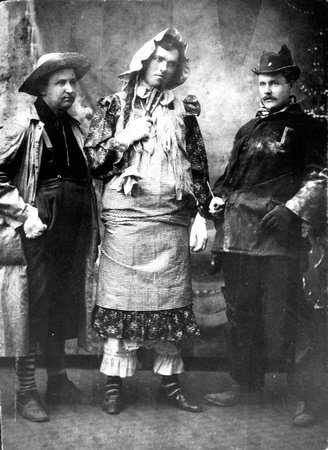 theater actors 1900